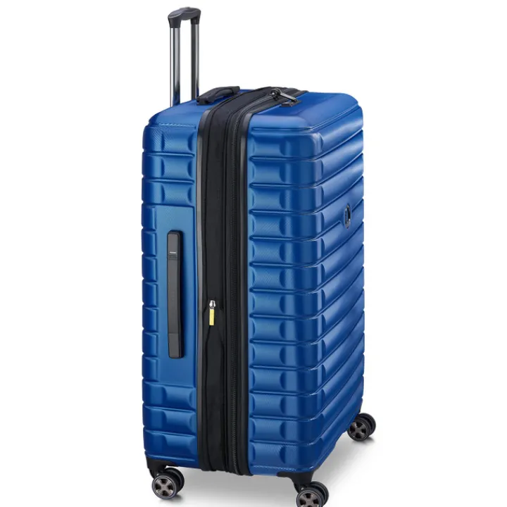 Reistrolleys|Reiskoffers>Delsey Shadow 5.0 Trolley 82 Expandable blue