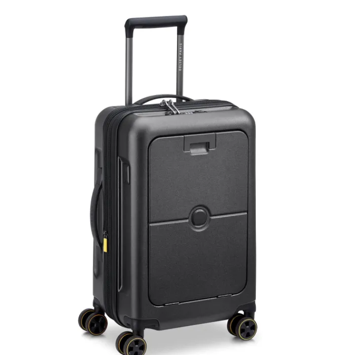 Handbagage Trolleys|Reistrolleys>Delsey Turenne 2.0 Cabin Trolley S Front Pocket black