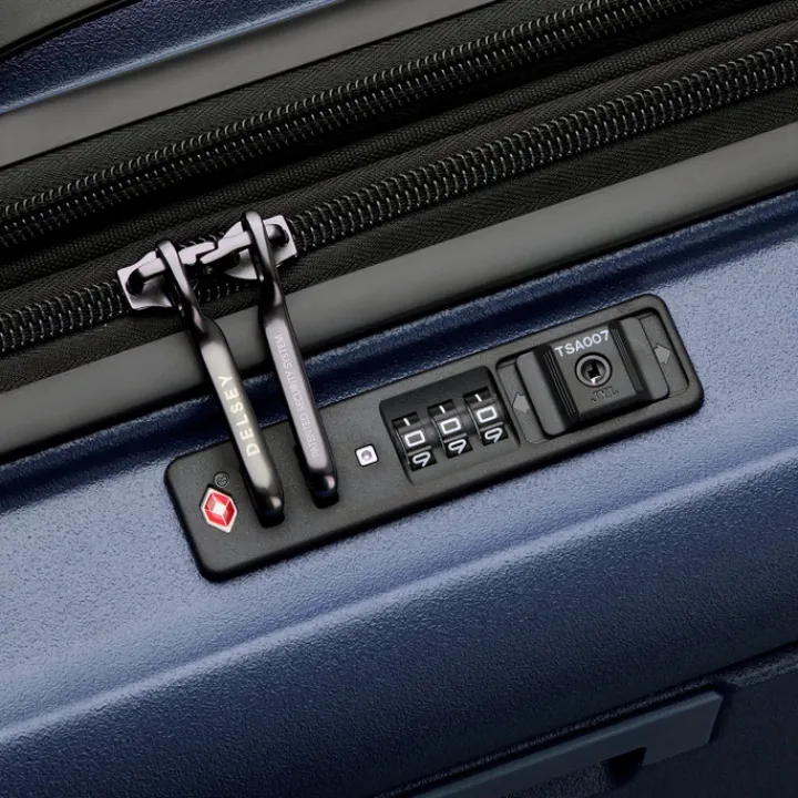 Handbagage Trolleys|Reistrolleys>Delsey Turenne 2.0 Cabin Trolley S Front Pocket dark blue