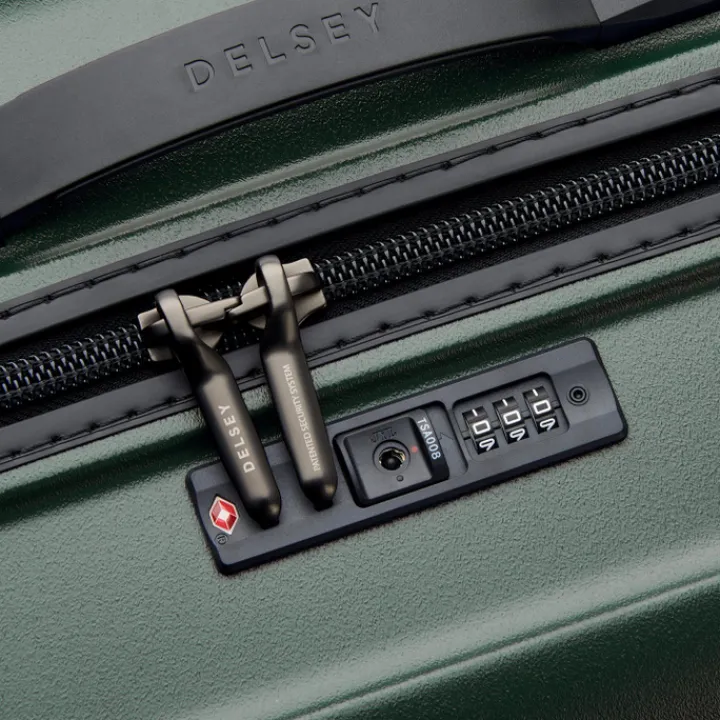Reistrolleys|Reiskoffers>Delsey Turenne 2.0 Trolley L dark green