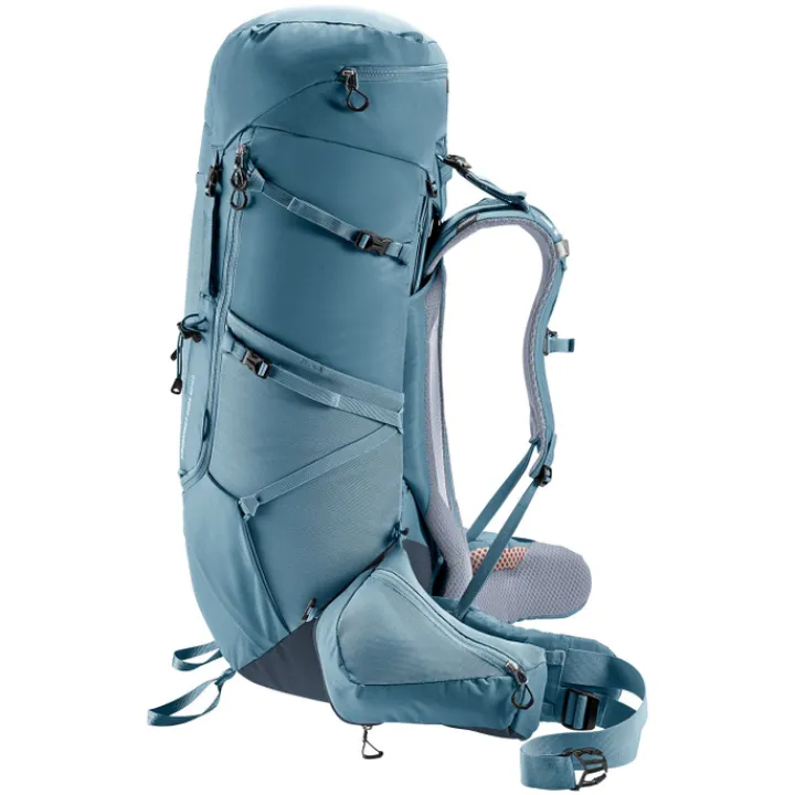 Grote Rugzakken|Trekking Rugzakken>Deuter Aircontact Core 60+10 atlantic/ink