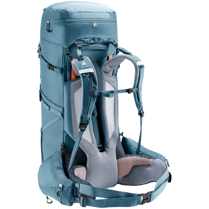 Grote Rugzakken|Trekking Rugzakken>Deuter Aircontact Core 60+10 atlantic/ink