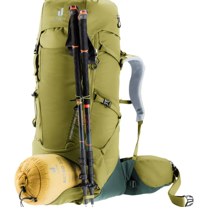 Grote Rugzakken|Trekking Rugzakken>Deuter Aircontact Core 40+10 cactus/ivy
