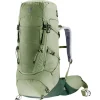 Grote Rugzakken|Trekking Rugzakken>Deuter Aircontact Core 45+10 Women SL grove-ivy