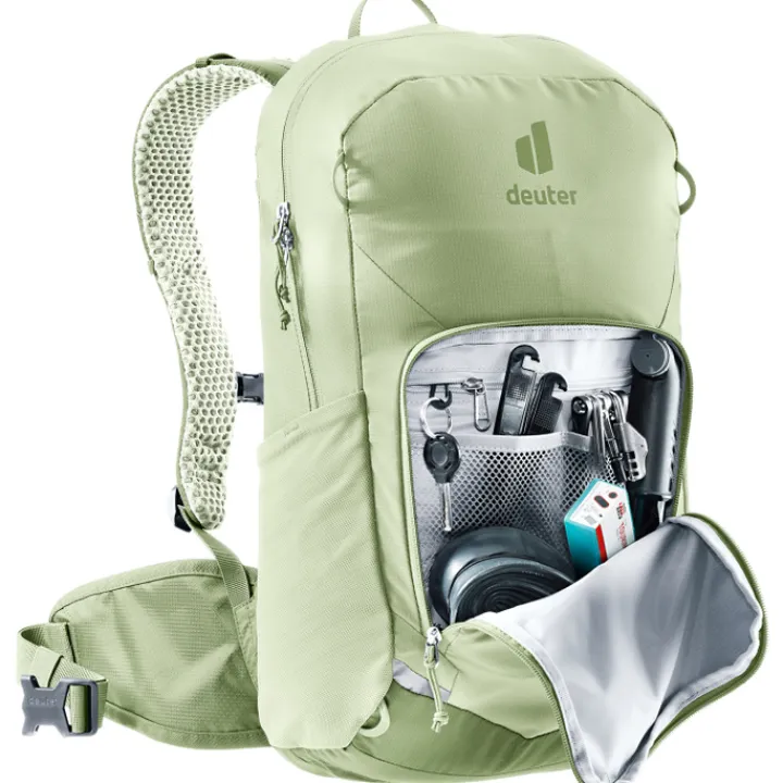 Kleine Rugzakken|Fietsrugzakken>Deuter Bike I 20 mineral-grove