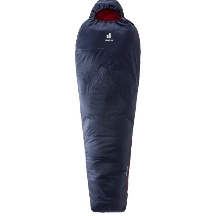 Slaapzakken>Deuter Dreamlite Zip Left navy/cranberry