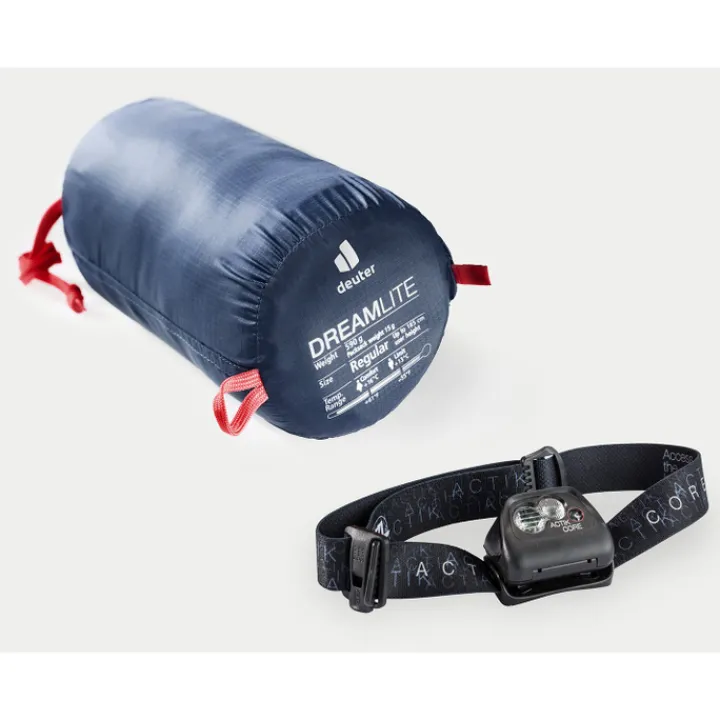 Slaapzakken>Deuter Dreamlite Zip Left navy/cranberry
