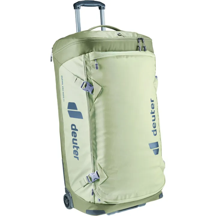 Rugzak Met Wieltjes|Grote Reistassen>Deuter Duffel Pro Movo 90 mineral-grove