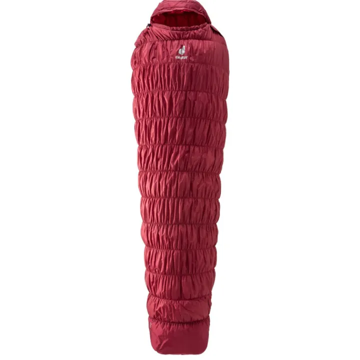 Slaapzakken>Deuter Exosphere -6g SL Zip Left cranberry/fire