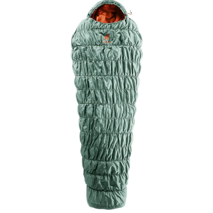 Slaapzakken>Deuter Exosphere +4g Zip Left sage/paprika