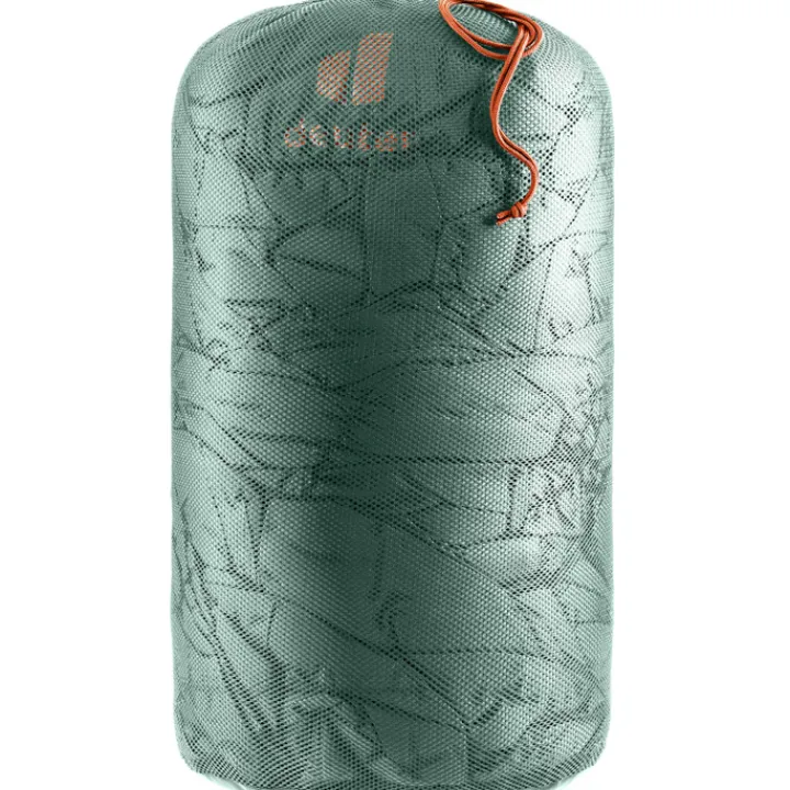Slaapzakken>Deuter Exosphere +4g Zip Left sage/paprika