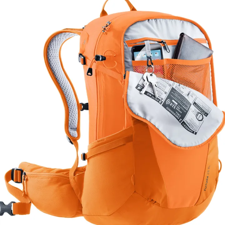 Wandelrugzakken|Hiking Backpacks>Deuter Futura 25 Women SL peach-tuscany