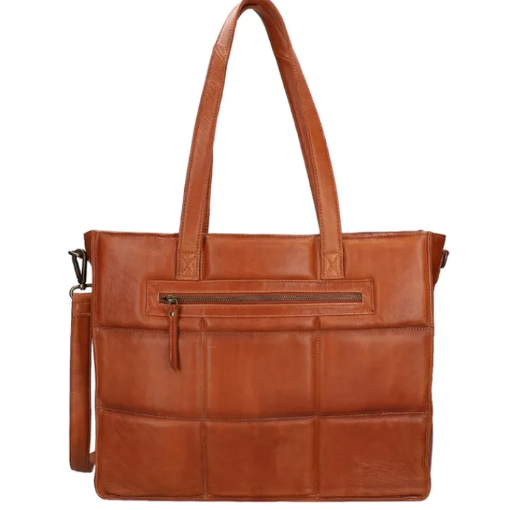Schoudertassen|Handtassen>DIMAGINI Gotta Padded Workbag 15.6" cognac