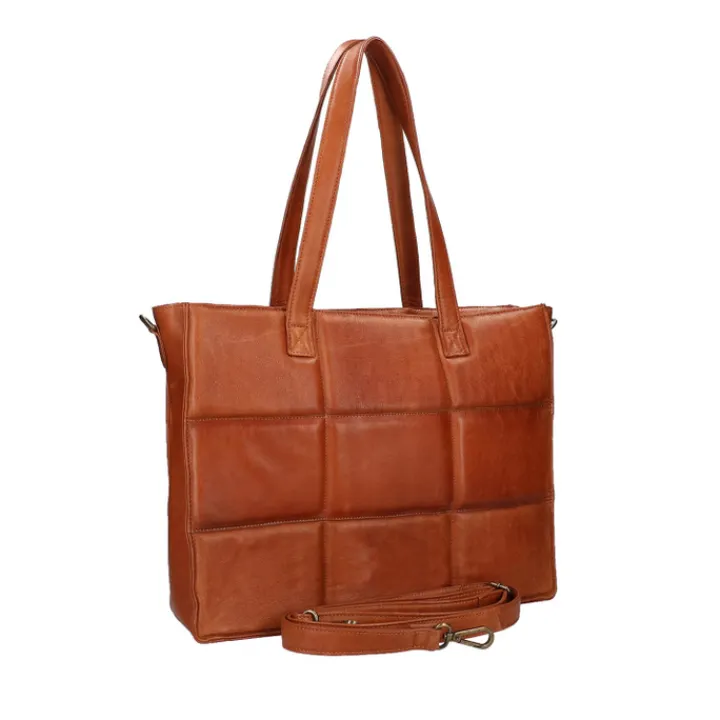 Schoudertassen|Handtassen>DIMAGINI Gotta Padded Workbag 15.6" cognac