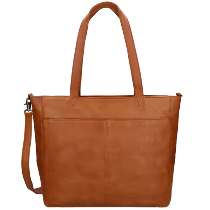 Schoudertassen|Handtassen>DIMAGINI Juna Workbag 15.6" cognac