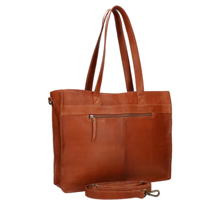 Schoudertassen|Handtassen>DIMAGINI Lana Workbag 15.6" cognac