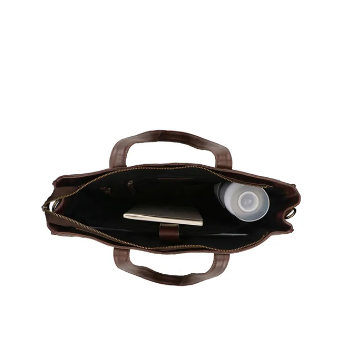 Schoudertassen|Handtassen>DIMAGINI Lana Workbag 15.6" dark brown