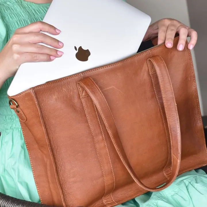 Schoudertassen|Handtassen>DIMAGINI Lana Workbag 15.6" off white