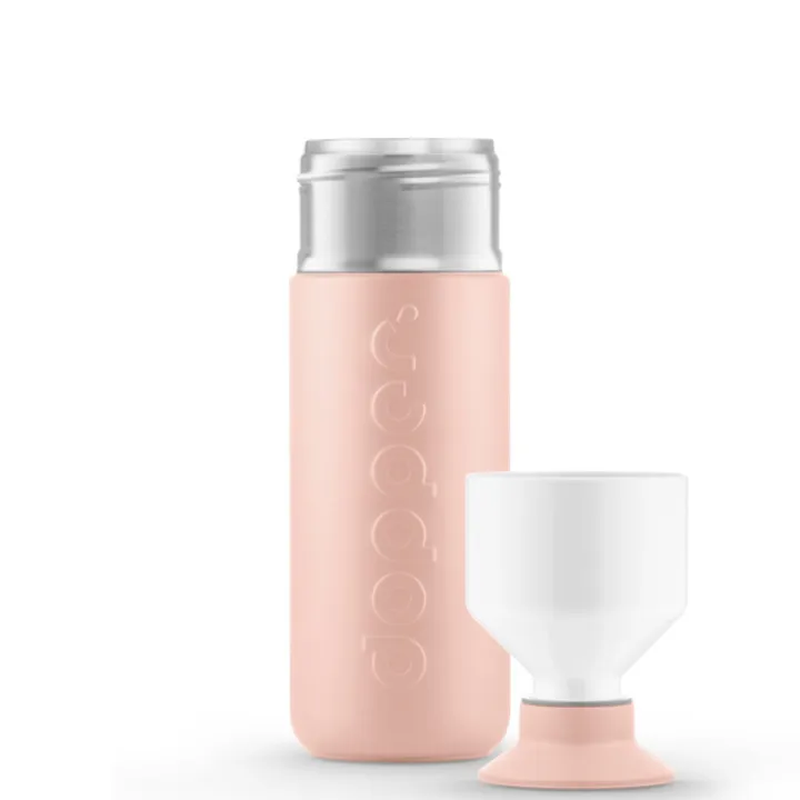 Thermosflessen>Dopper Insulated Bottle 580 ml pebble peach