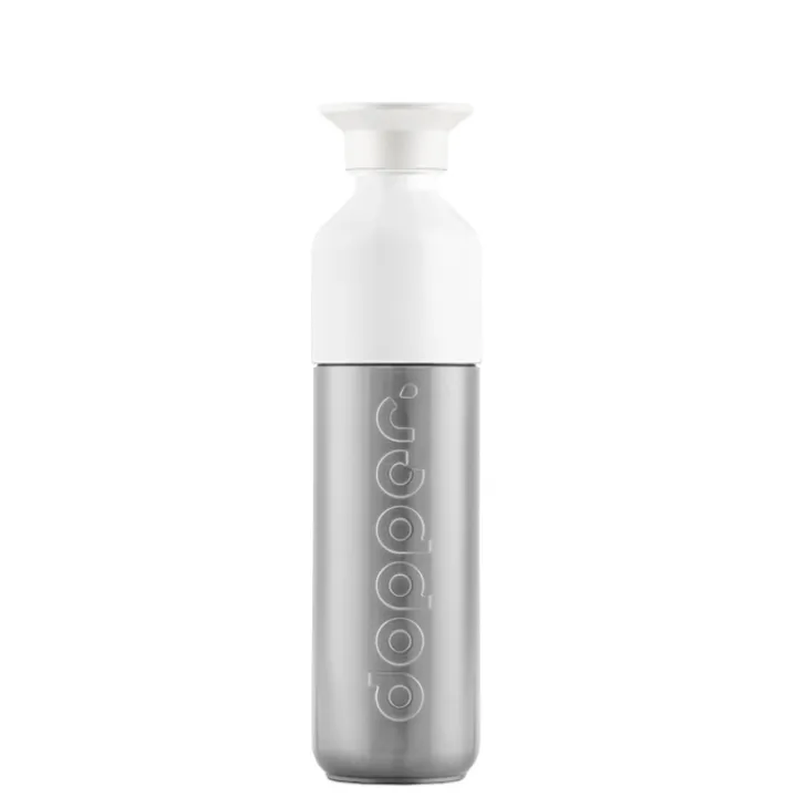 Thermosflessen>Dopper Insulated Bottle 350 ml silver