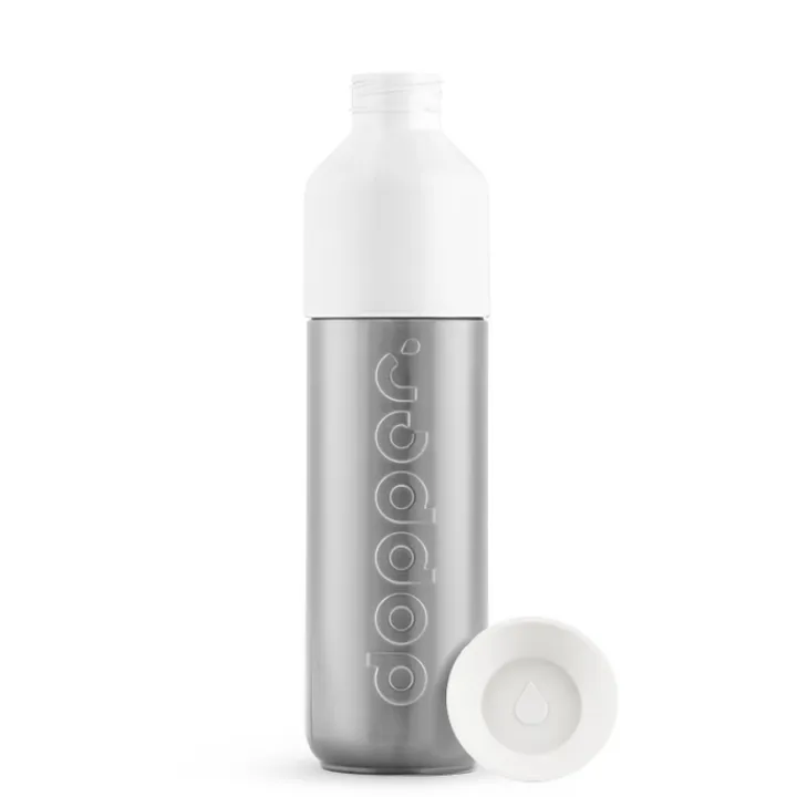 Thermosflessen>Dopper Insulated Bottle 350 ml silver