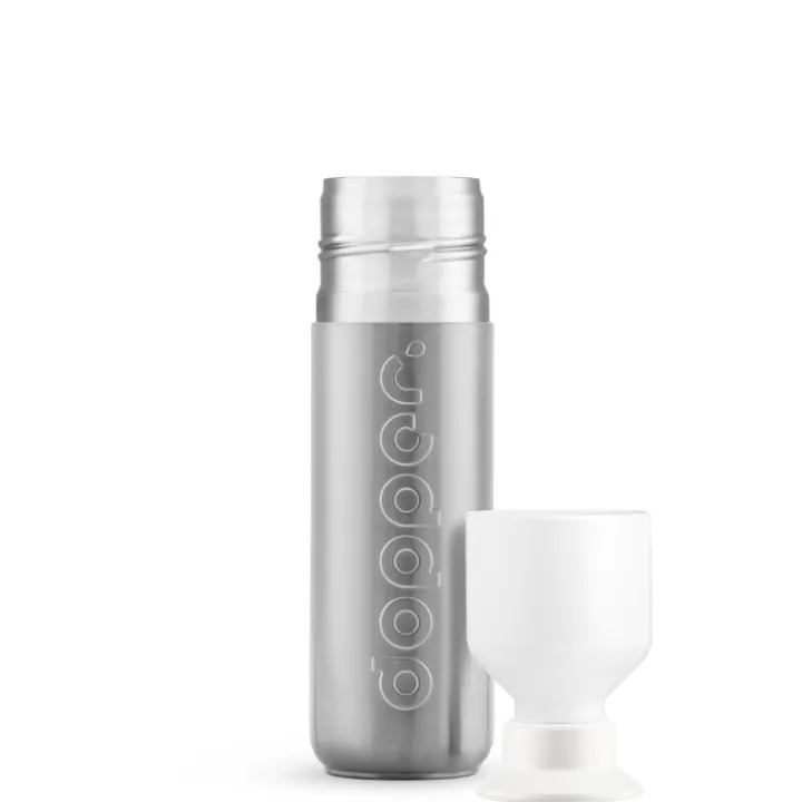 Thermosflessen>Dopper Insulated Bottle 350 ml silver