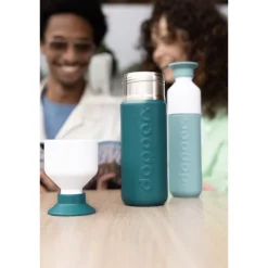 Thermosflessen>Dopper Insulated Drinkfles 350 ml bottlenose blue