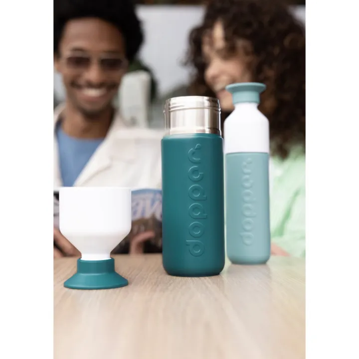 Thermosflessen>Dopper Insulated Drinkfles 350 ml bottlenose blue