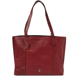Schoudertassen|Damestassen>dR Amsterdam Contour Shoulderbag tango red