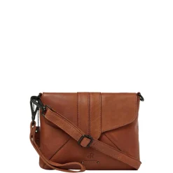 Schoudertassen|Crossbody>dR Amsterdam Endeavor Shoulderbag / Clutch camel