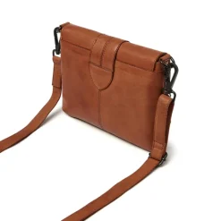Schoudertassen|Crossbody>dR Amsterdam Endeavor Shoulderbag / Clutch camel