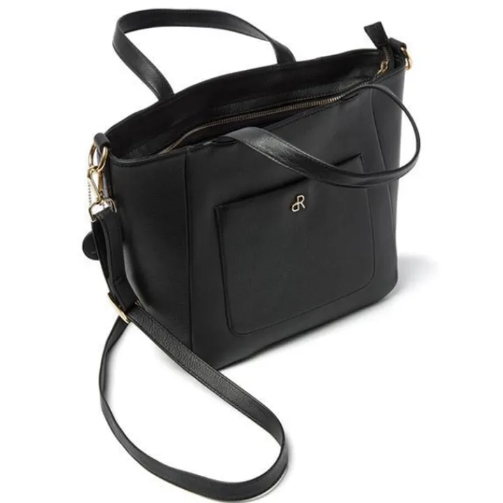 Schoudertassen|Handtassen>dR Amsterdam Faggio Hand/Shoulderbag black