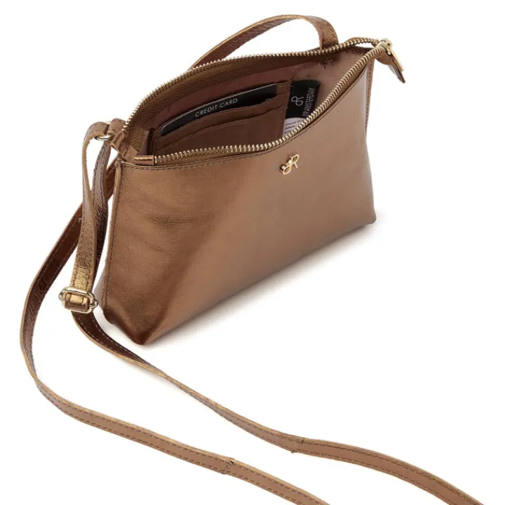 Schoudertassen|Damestassen>dR Amsterdam Metallics Shoulderbag gold
