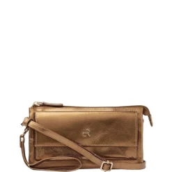 Crossbody|Clutches>dR Amsterdam Metallics Shoulderbag - Clutch I gold