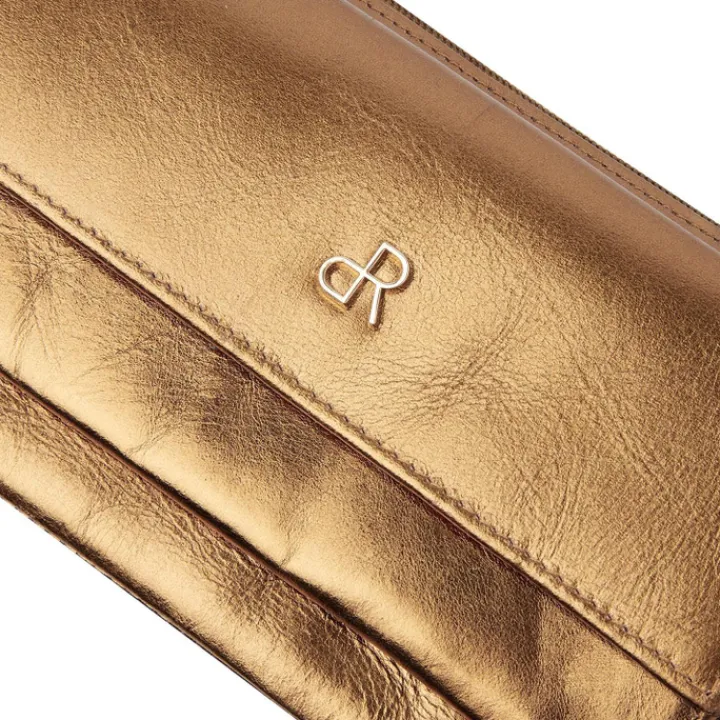 Crossbody|Clutches>dR Amsterdam Metallics Shoulderbag - Clutch I gold