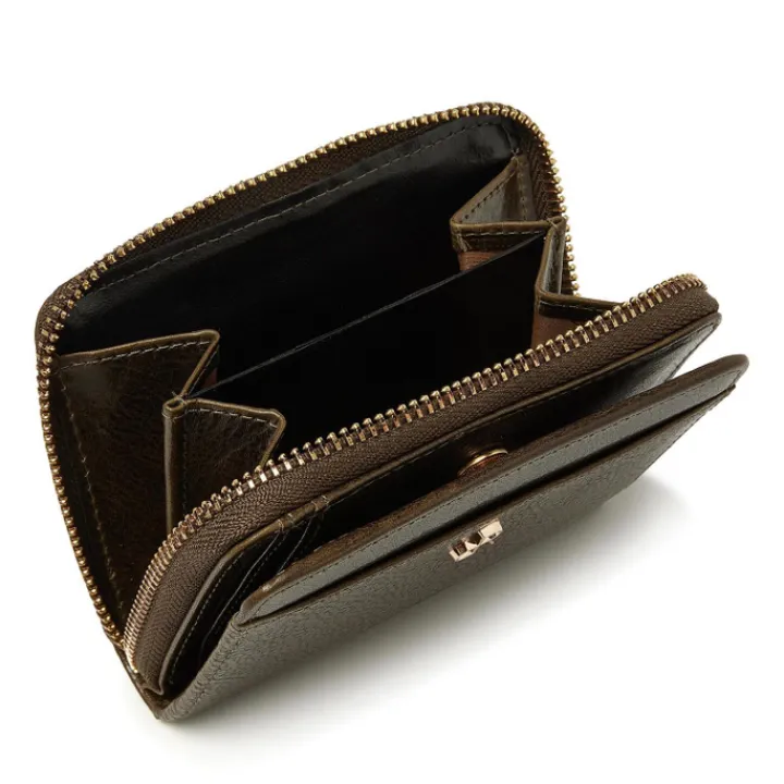 Rfid Portemonnees|Leren Portemonnees>dR Amsterdam Milan Ladies Wallet 28184 green