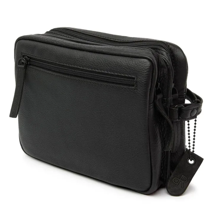 Handtassen>dR Amsterdam Tampa Herentas black