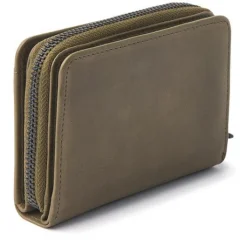 Rfid Portemonnees|Grote Portemonnees>dR Amsterdam Tampa Ladies Wallet 93165 olive