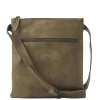 Schoudertassen|Damestassen>dR Amsterdam Tampa Schoudertas II olive