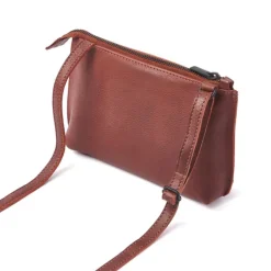 Crossbody|Damestassen>dR Amsterdam Tampa Schoudertas Crossover bruin