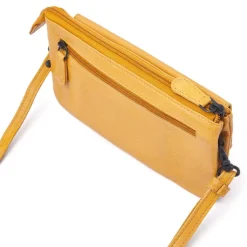 Crossbody|Damestassen>dR Amsterdam Tampa Schoudertas/Clutch yellow