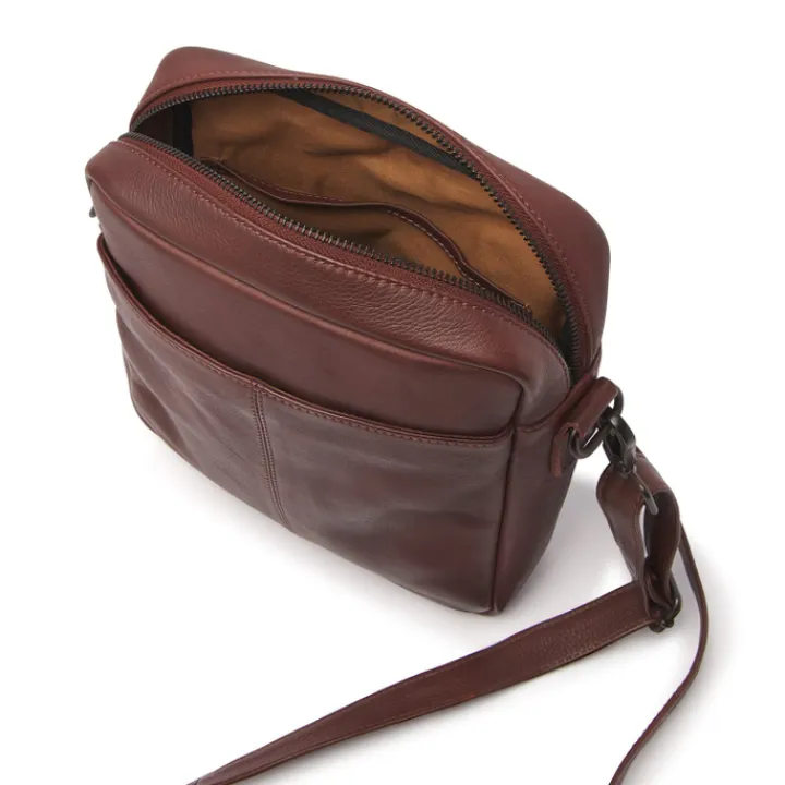 Crossbody|Damestassen>dR Amsterdam Tampa Schoudertas bruin