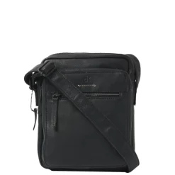 Crossbody|Herentassen>dR Amsterdam Tampa Schoudertas black