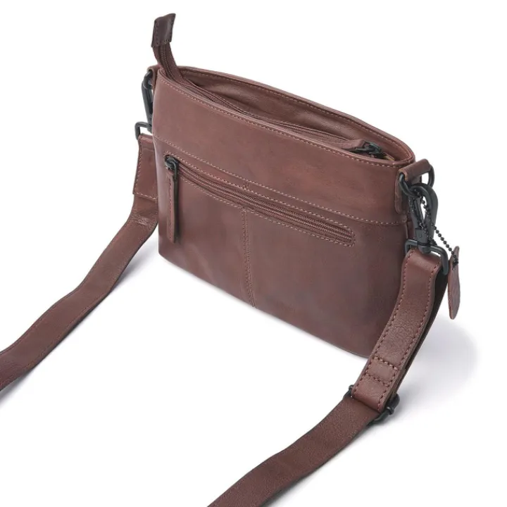 Crossbody|Damestassen>dR Amsterdam Tampa Schoudertas V brown