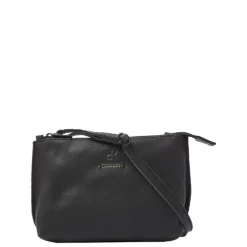 Crossbody|Damestassen>dR Amsterdam Tampa Schoudertas Crossover zwart