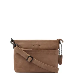 Crossbody|Damestassen>dR Amsterdam Tampa Shoulderbag 933655 burro