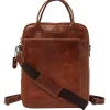 Mini Rugzakken|Kleine Rugzakken>dR Amsterdam Traverse Backpack cognac