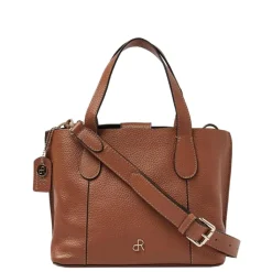 Schoudertassen|Handtassen>dR Amsterdam Vertex Hand / Shoulderbag mocha