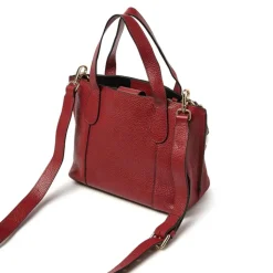 Schoudertassen|Handtassen>dR Amsterdam Vertex Hand / Shoulderbag tango red