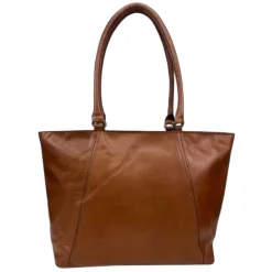 Herentassen|15.6 Inch Laptoptassen>DSTRCT Alba Chique Laptop Workingbag 15.6" cognac